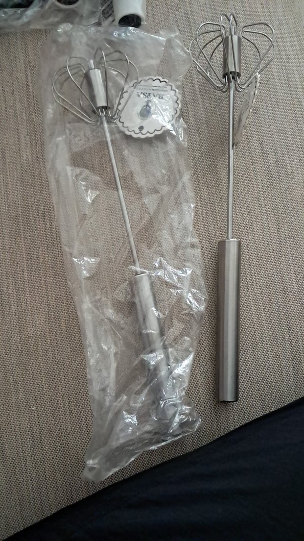 Çelik manuel mikser - Görsel 2