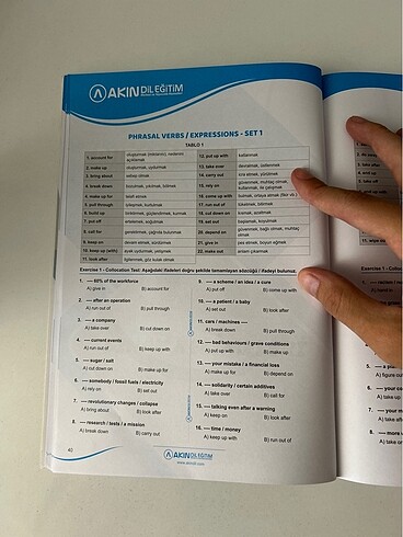 AKIN DİL YKS DİL VOCABULARY VOL 2