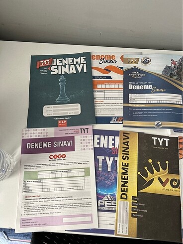 12 adet TYT deneme paketi karışık