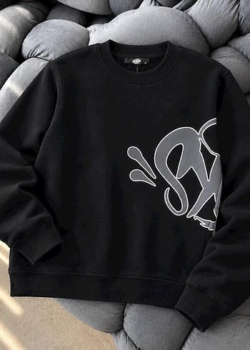 Diğer Syna Premium Baskili Sweatshirt