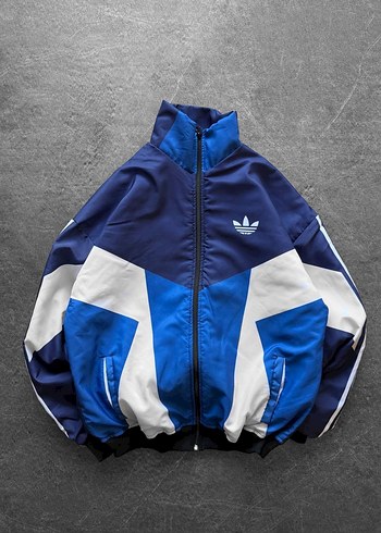 Adidas Retro Bloklu Spor Ceket