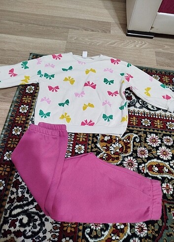 4 Yaş Beden Kz çocuk pijama takm