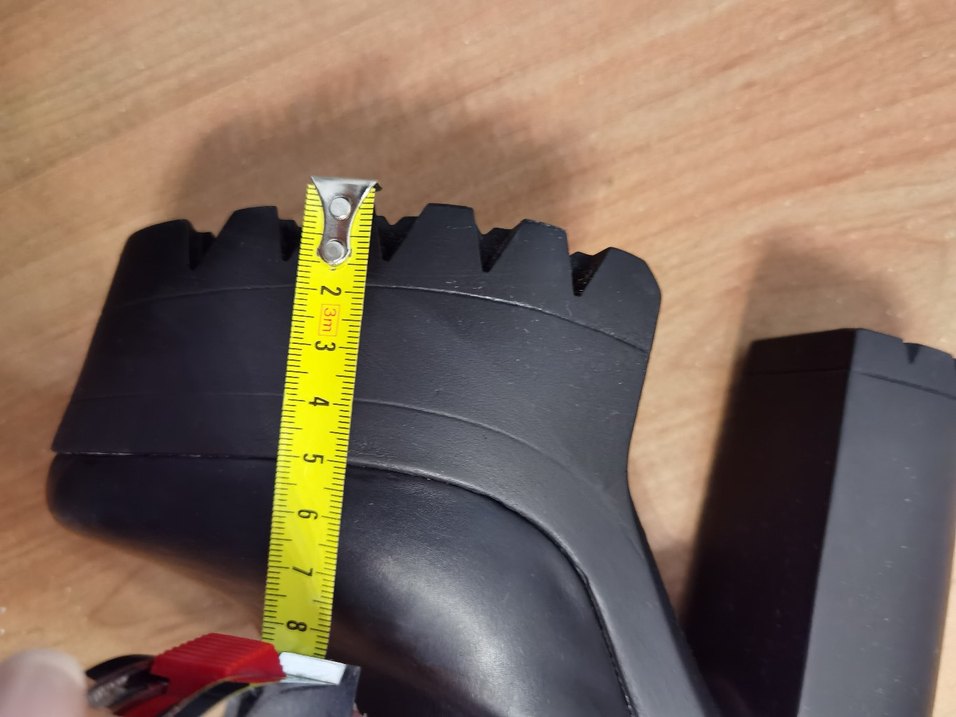 Siyah Platform Topuklu Kadın Terlik - Görsel 4