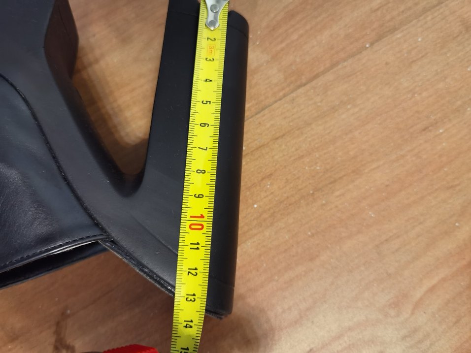 Siyah Platform Topuklu Kadın Terlik - Görsel 3