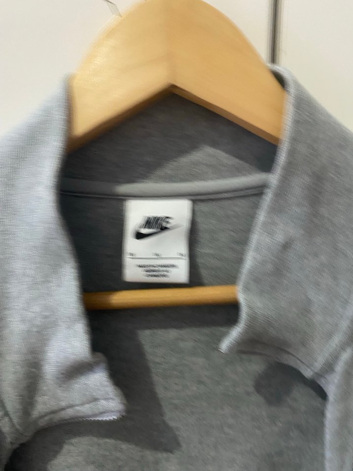 Gri Nike Fermuarlı Erkek Sweatshirt - Görsel 2