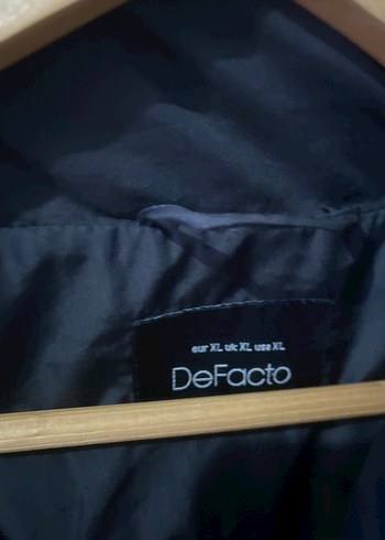 Kadın Siyah Midi Kışlık Fermuarlı Mont - Görsel 4