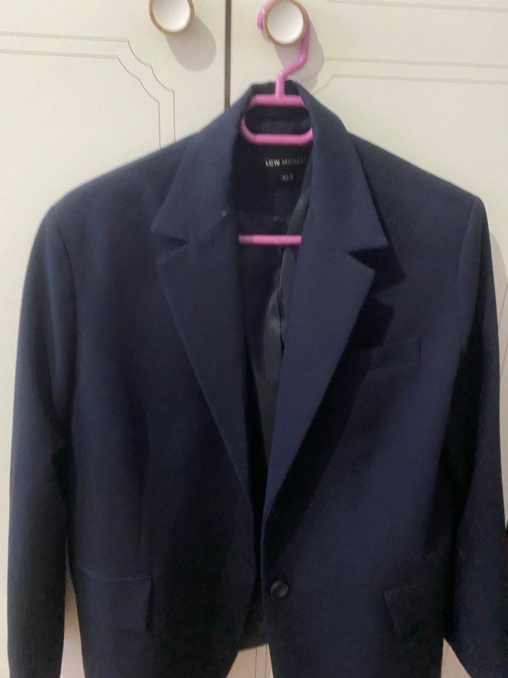 Lacivert Kadın Blazer Ceket - Görsel 2