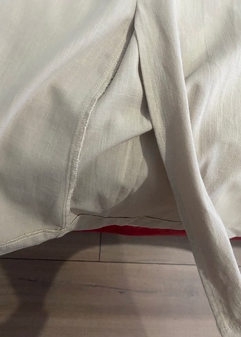 Bej, Uzun, Salaş Bohem Kadın Etek - Görsel 5