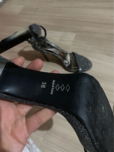 38 Beden Topuklu ayakkabı