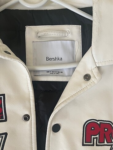 Bershka Bershka yarışçı Bomber deri ceket