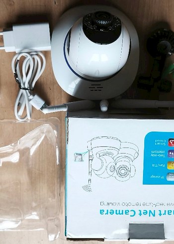 kablosuz wifi bebek izleme ip kamerası ,3 antenli gece görüşlü - Görsel 9