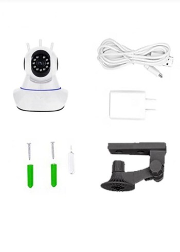 kablosuz wifi bebek izleme ip kamerası ,3 antenli gece görüşlü - Görsel 7