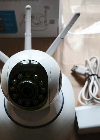 kablosuz wifi bebek izleme ip kamerası ,3 antenli gece görüşlü - Görsel 8