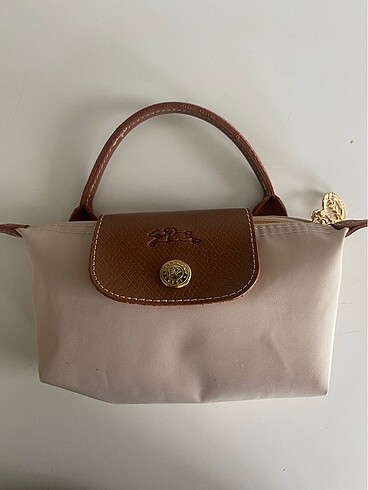 Longchamp xs krem rengi longchamp