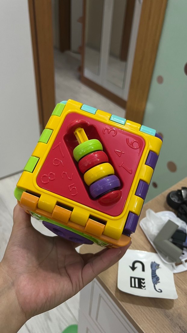 Renkli Küp Sensory Oyuncağı — görsel 3/4