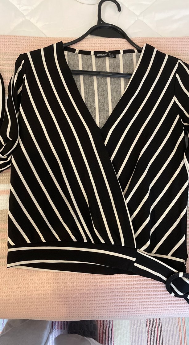 Çizgili Bluz ambar marka - Görsel 2