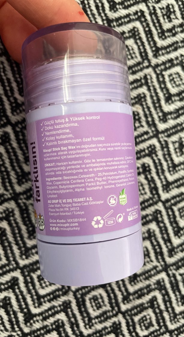 Saç şekillendirici wax - Görsel 2