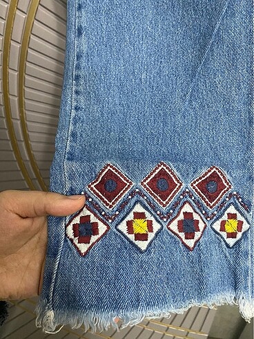 31 Beden mavi Renk Pantolon
