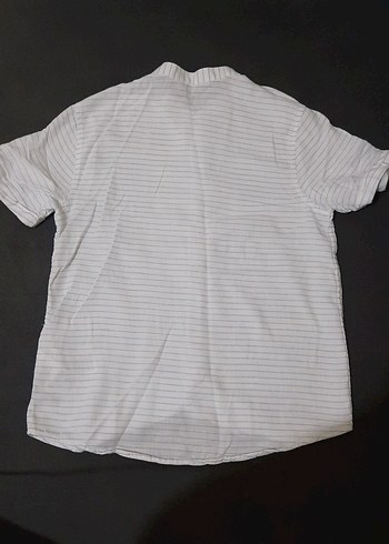 Erkek Gömlek Düğmeli Kısa Kollu - Görsel 4