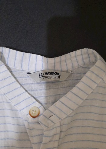 Erkek Gömlek Düğmeli Kısa Kollu - Görsel 3