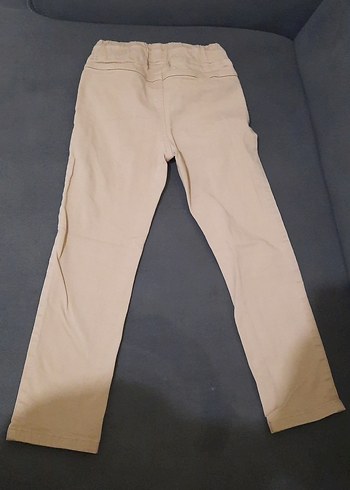 Bej Erkek Çocuk Kemerli Pantolon - Görsel 4