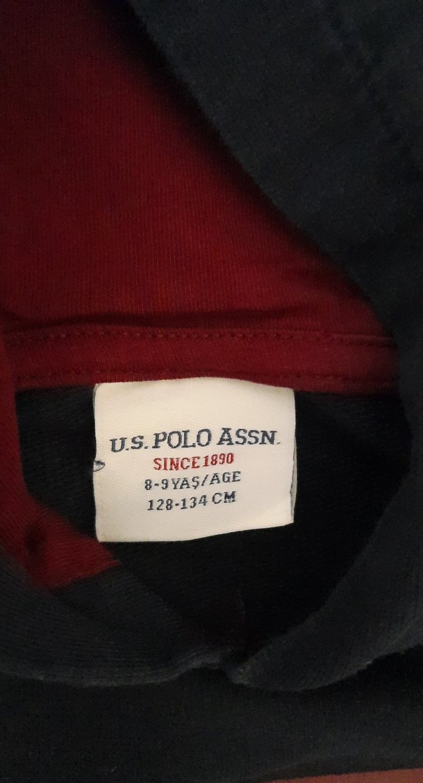 USPA Kapüşonlu Erkek Çocuk Sweatshirt - Görsel 3