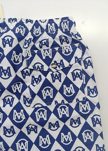Moncler Renkli Baskılı Erkek Mini Şort - Görsel 5