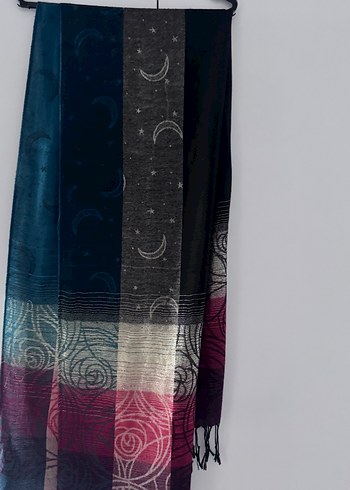 Çok Renkli Bohem Kadın Şal - Görsel 2