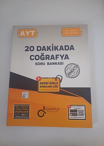 20 Dakikada Coğrafya Soru Bankası AYT