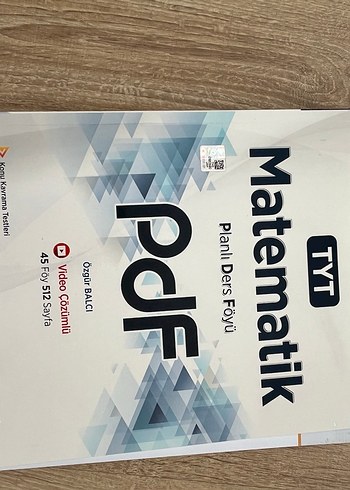 TYT Matematik Planlı Ders Föyü PDF 512 Sayfa