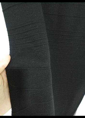 Diğer Kışlık kumaş siyah tesettür etek