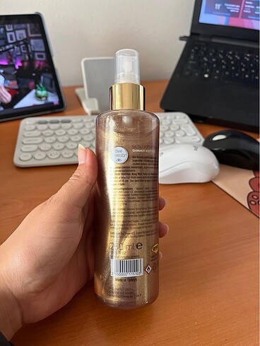 Beden Renk bee beauty ışıltılı vücut spreyi