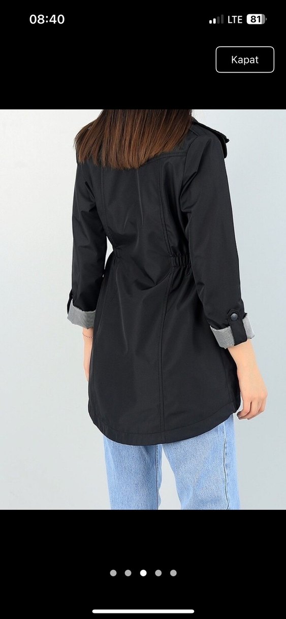 S beden yağmurluk - Görsel 3
