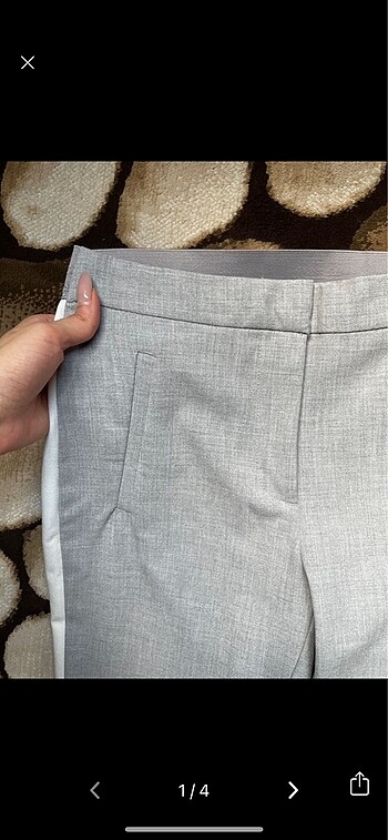 Zara gri pantolon