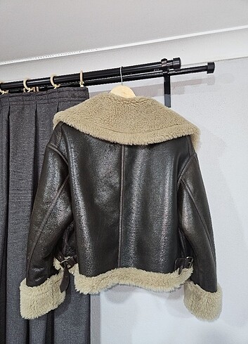 s Beden zara biker ceket kürklü