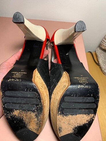 38 Beden çeşitli Renk Canes Ayakkabı topuk yüksekliği 12 cm