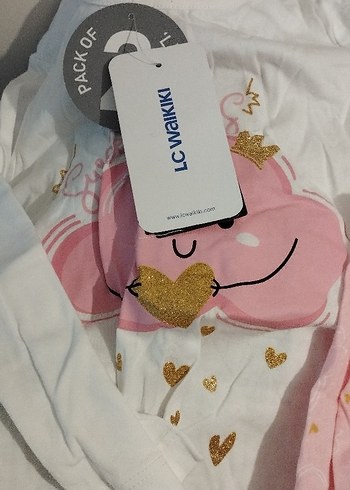 5 Yaş Beden Kız Çocuk Pembe Pamuklu Uzun Kollu Pijama Takımı