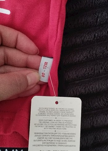 1 Yaş Beden pembe Renk Baskılı Kısa Kollu Bebek Erkek Takımı