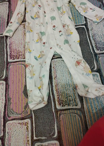 Uzun Kollu Pamuklu Bebek Tulum - Görsel 2