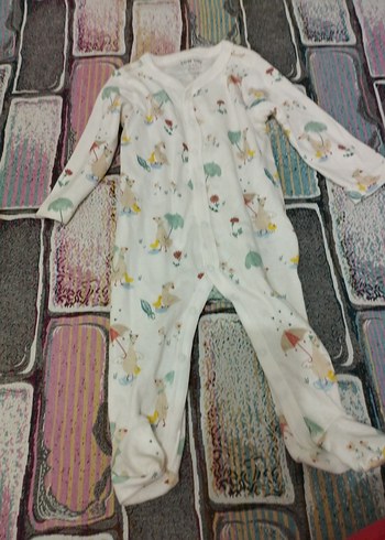 Uzun Kollu Pamuklu Bebek Tulum - Görsel 4