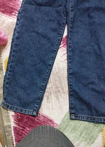 Koyu Mavi Belden Kemerli Bol Kesim Kot - Görsel 4