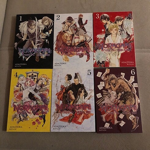 Noragami manga cilt 1-6