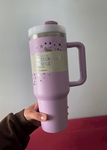 Diğer Mor Pastel Yildizli Termosu