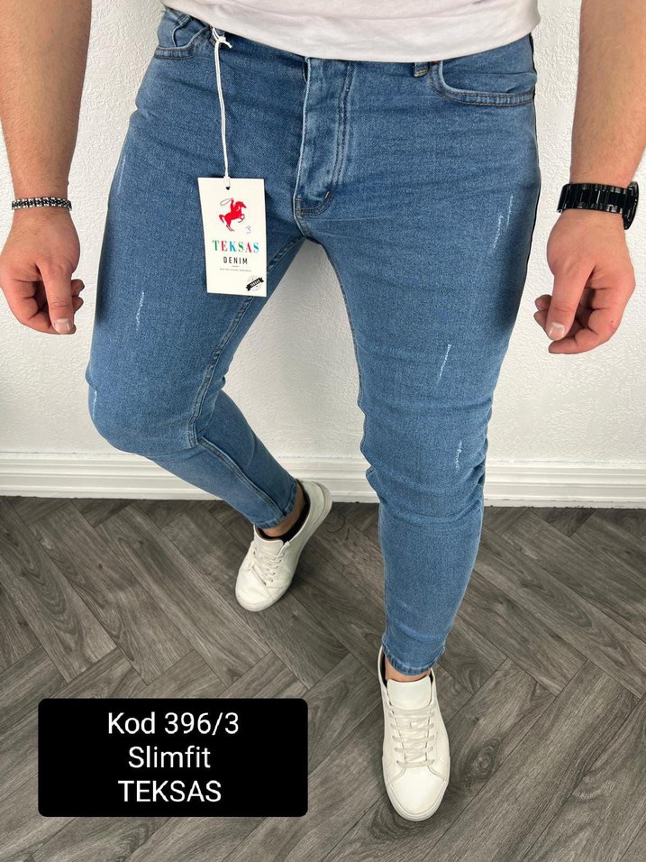 Siyah Regular Fit Erkek Kot Pantolon - Görsel 3