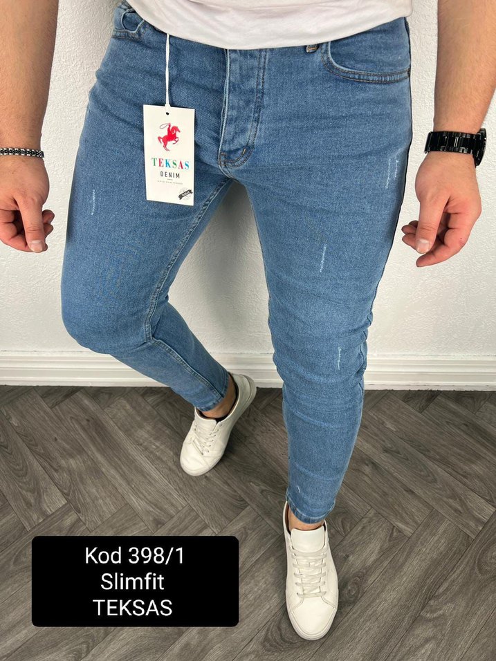 Siyah Regular Fit Erkek Kot Pantolon - Görsel 4