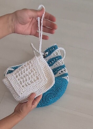 Kagit ip canta cuzdan charmlar set halinde - Görsel 6