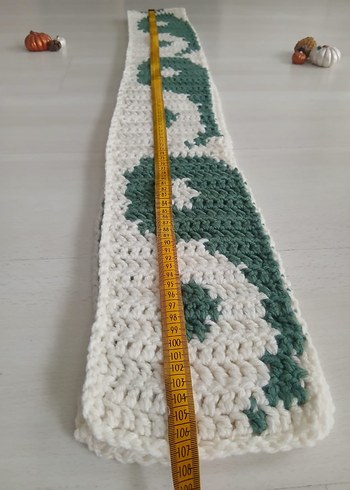 Yin yang unisex atkı - Görsel 5