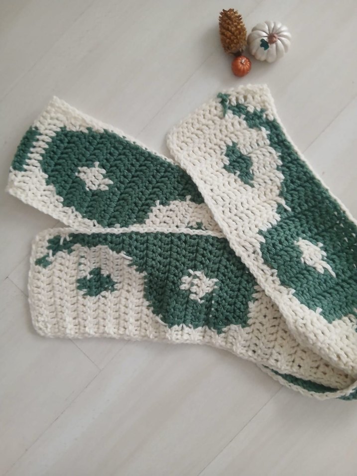 Yin yang unisex atkı - Görsel 3