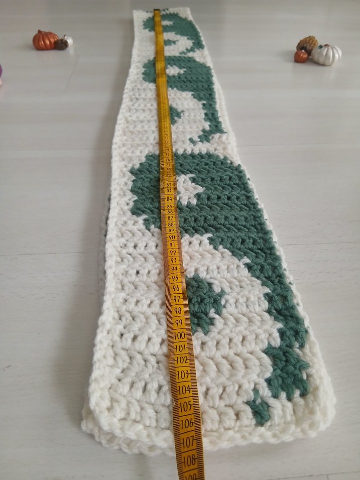 Yin yang unisex atkı - Görsel 4