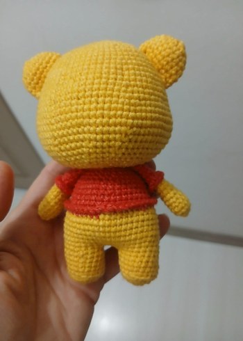 Winnie the Pooh amigurumi figür oyuncak - Görsel 2
